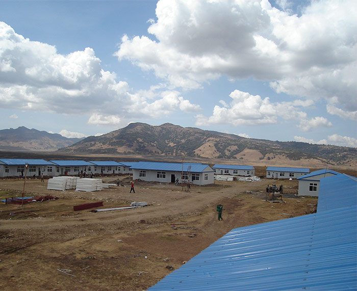 Ethiopia Rumah Prefab Proyek