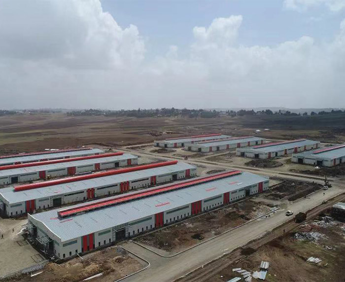 Djibouti Struktur Baja Gedung Teknik Proyek
